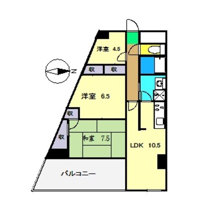 第Ⅱ瀬戸ハイツの物件間取画像